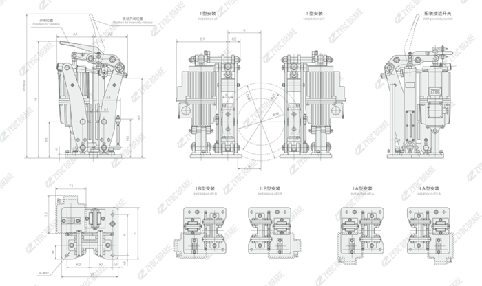 OUTLINE AND INSTALLATION DIMENSION OUTLINE AND INSTALLATION DIMENSION